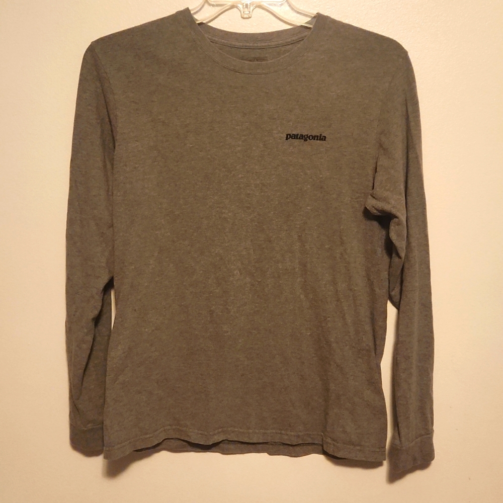 Patagonia Logo Long Sleeve Tee